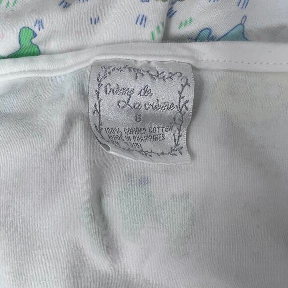 Creme de la Creme Cotton Baby Receiving Blanket Farm Animal Print Lovey - Picture 6 of 6